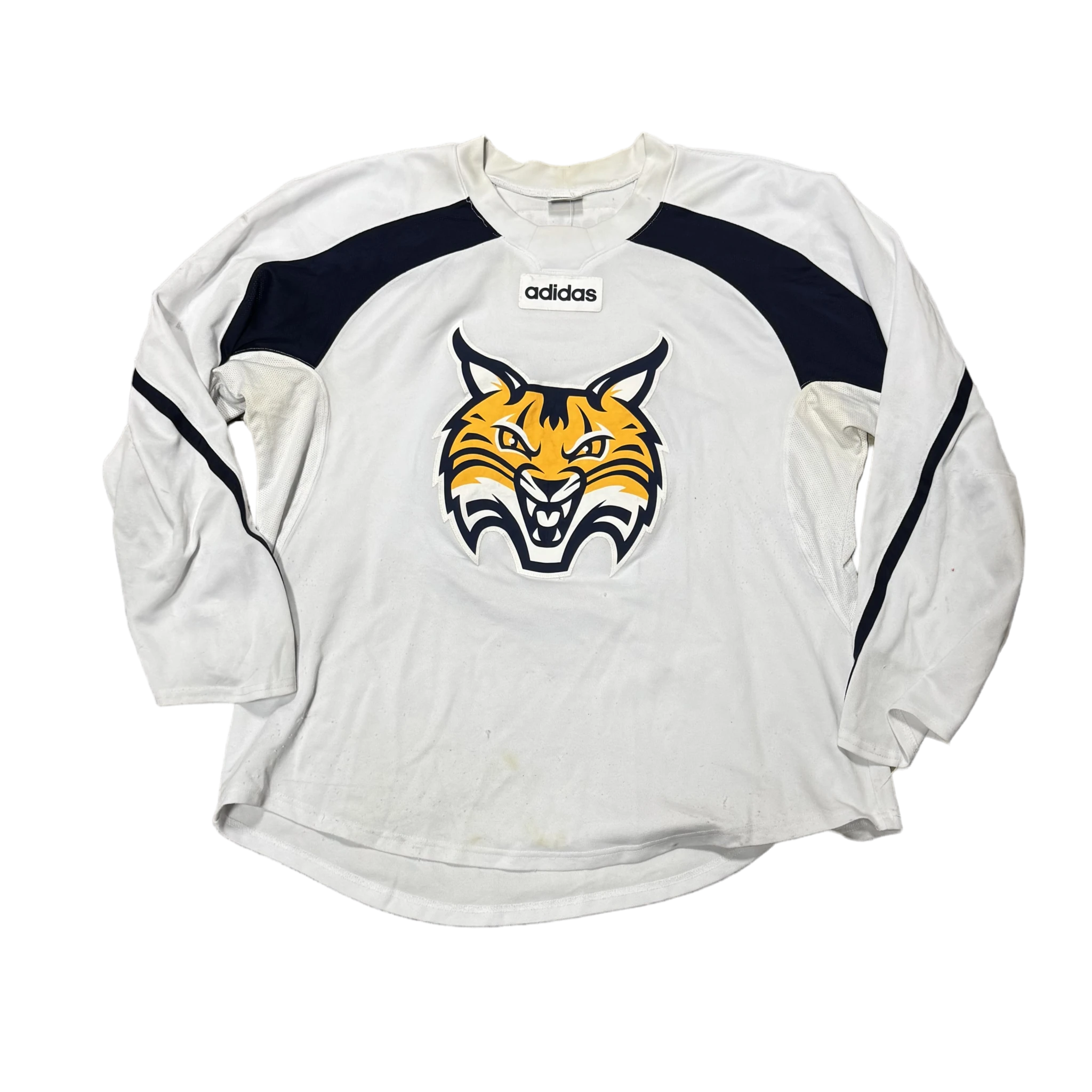 NCAA - Maillot d'entraînement Adidas d'occasion (blanc) n° 2